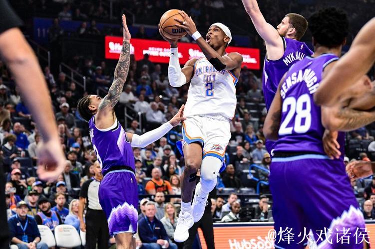 亚历山大46分6板6助压哨绝平 雷霆加时力克爵士
